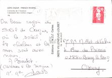 CPM Cote d'Azur French Riviera Corniche de l'Esterel