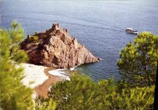 CPM L'Esterel Alpes Maritimes Rochers rouges et pins maritimes 