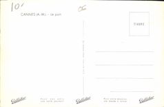 CPM Cannes Le port 