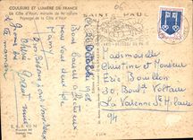 CPM Couleurs et Lumiere de France La Cote d'Azur miracle de la nature Paysage de la Cote d'Azur