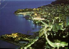 CPM Principaute de Monaco Au premier plan le Casino d'Ete 