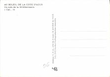 CPM Su Soleil de la Cote d'Azur Un coin de la Mediterranee