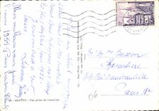 CPM Menton Vue prise de Garavan 