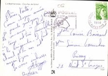 CPM La Mediterranee Coucher de Soleil