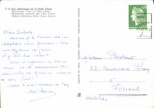 CPM Vue pittoresque de la Cote d'Azur