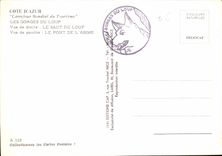 CPM Le Pont de l'Abime Le Saut du Loup