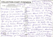 CPM Les Pyrenees Bagneres de Bigorre La Fontaine de Coustous 