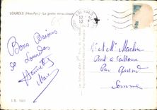 CPM Lourdes Htes Pyr La grotte miraculeuse 