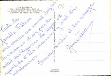 CPM Les Pyrenees Gavarnie Le Cirque le Gave et la chaumiere Caravane de retour du cirque 