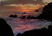 CPM La Mediterranee Coucher de Soleil 