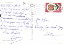 CPM La Mediterranee Coucher de Soleil