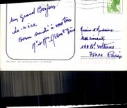 CPM Nice Vue de nuit de l'entree du port la colline du château et la promenade des Anglais