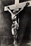 CPM Moutier d'Ahun Creuse Le Christ en buis XVII s 