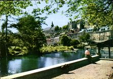 CPM Aubusson Creuse Bord de la Creuse 