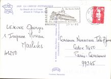 CPM La Creuse pittoresque la Boucle de la Creuse devant le Village du