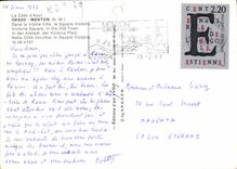 CPM La Cote d'Azur Menton A M Dans la Vieille Ville le Square Cictoria 