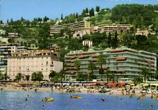 CPM Cote d'Azur Menton A M les Plages et la Promenade 