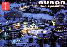 CPM Auron Alpes Maritimes Station Ete Hiver de la Haute Vallee de la Tinee 