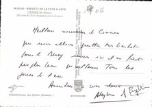 CPM Reflets de la Cote d'Azur Cannes A mme un coin du Port domine par le Suquel 