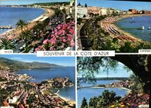 CPM Souvenir de la Cote d'Azur 