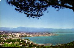 CPM Au Soleil de la Cote d'Azur Antibes vue generale 