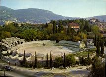 CPM Cote d'Azur Nice les Arenes Vestiges Romains 