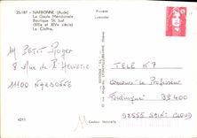 CPM Narbonne Aude la Gaule Meridionale Basilique St Just XIII et XIV siecle le Cloitre