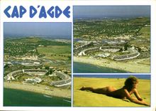 CPM Littoral Languedocien Cap d'Agde centre Helio marin port Ambone port Nature Heliopolis 