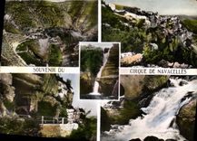 CPM Navacelles Herault le Cirque de Navacelles la ferme de Baume la cascade de Navacelles la Grotte 