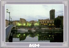 CPM Agde l'Herault et la Cathedrale St Etienne 