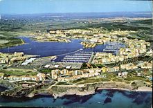 CPM Le Languedoc le cap d'Agde vue aerienne 