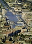 CPM Cote du Languedoc Sete Herault depuis le Mont Saint Clair vue sur la Darse de la Peyrade 