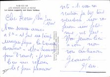 CPM Les Vosges sous la Neige la nature supporte son Blanc fordeau