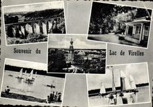 CPM Souvenir du Lac de Virelles 
