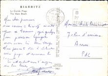 CPM Biarritz la Grande Plage 