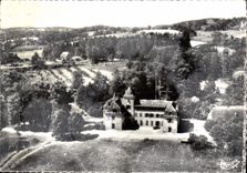 CPM Vitrac Cantal Vue generale aerienne du Chateau de Fargues 