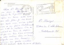 CPM Bordeaux Colonnade du Grand Theatre la nuit 