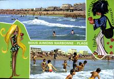 CPM Littoral Languedocien Narbonne Plage 