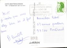 CPM Cote mediterranenne Crepuscule sur la rive