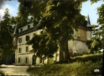 CPM La Montagne Noire Environs de lacombe Aude Le Chateau de Ramondens Colonie 