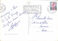 CPM Souvenir de Nice 