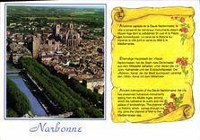 CPM Narbonne Aude Vue aerienne 