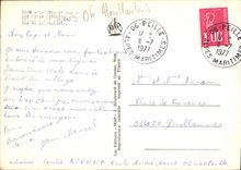 CPM La Cote d'Azur Le Sites Pittoresques Rue de la Sauterie 