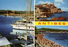 CPM Cote d'Azur Souvenir d'Antibes A M 