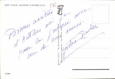 CPM Cote d'Azur Souvenir d'Antibes A M 