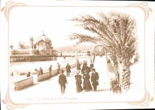 CPM Nice Le Palais de la Promenade 
