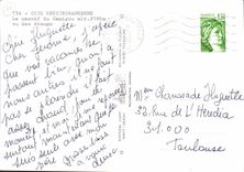 CPM Cote Mediterraneenne Le maasif du Canigou vue de etage 