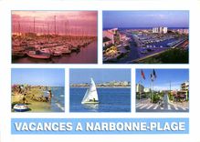 CPM Narbonne Plage Aude 