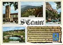 CPM Paysages de France Saint Cezaire Alpes Maritimes 