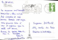 CPM Saint Tropez La Place de l'Ormeau